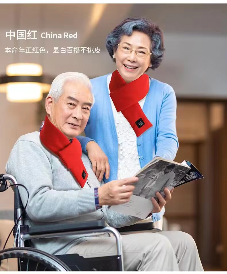 Heat generating scarf